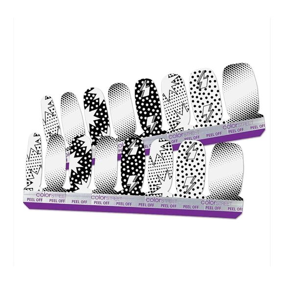 Comic Relief - Color Street Nails - Full Set - NEW - Picture 1 of 2